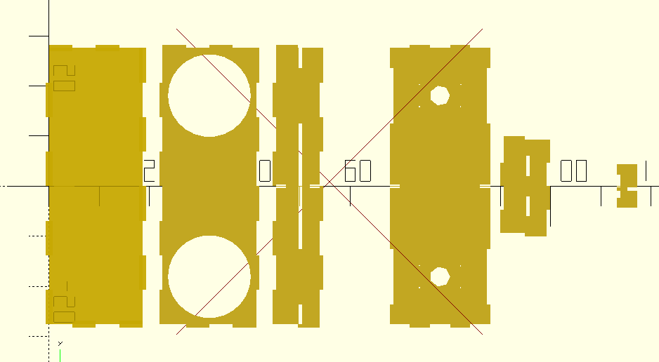 Full OpenSCAD output