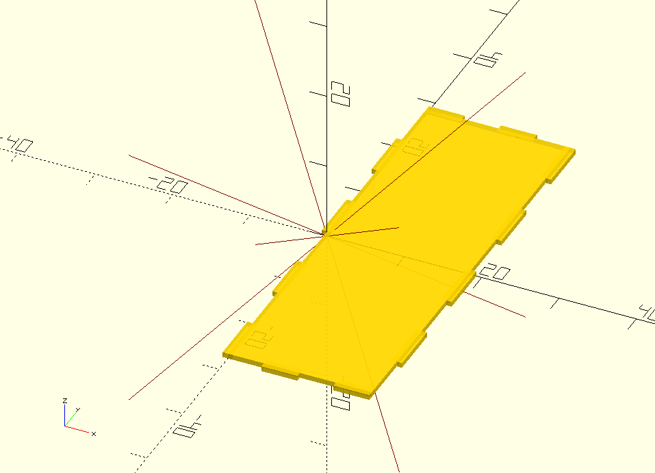 OpenSCAD Surface